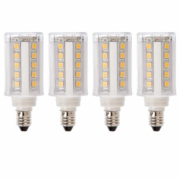 Newhouse Lighting E11 Non-Dim Mini-Candelabra Base 5W LED Light Bulbs Warm White, PK 4 E11-5060-4